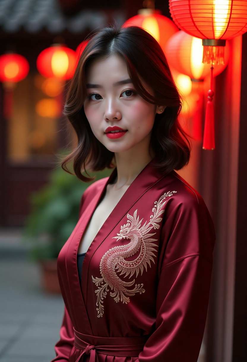卫生站走廊里，林暖为夜间来诊的邻居量血压